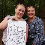 A caricaturist was one of the most popular employee convocation features.