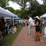 Vendors lined the brick walkways of the W&M campus as part of the inaugural Juneteenth Celebration.