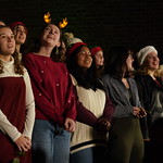 The Passing Notes a cappella group performs.