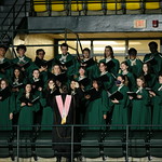 The W&M Choir performs at the ceremony.